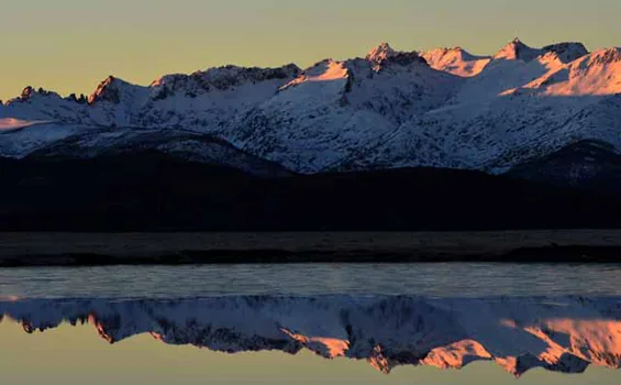 Sierra de Gredos desde el Valle Amblés